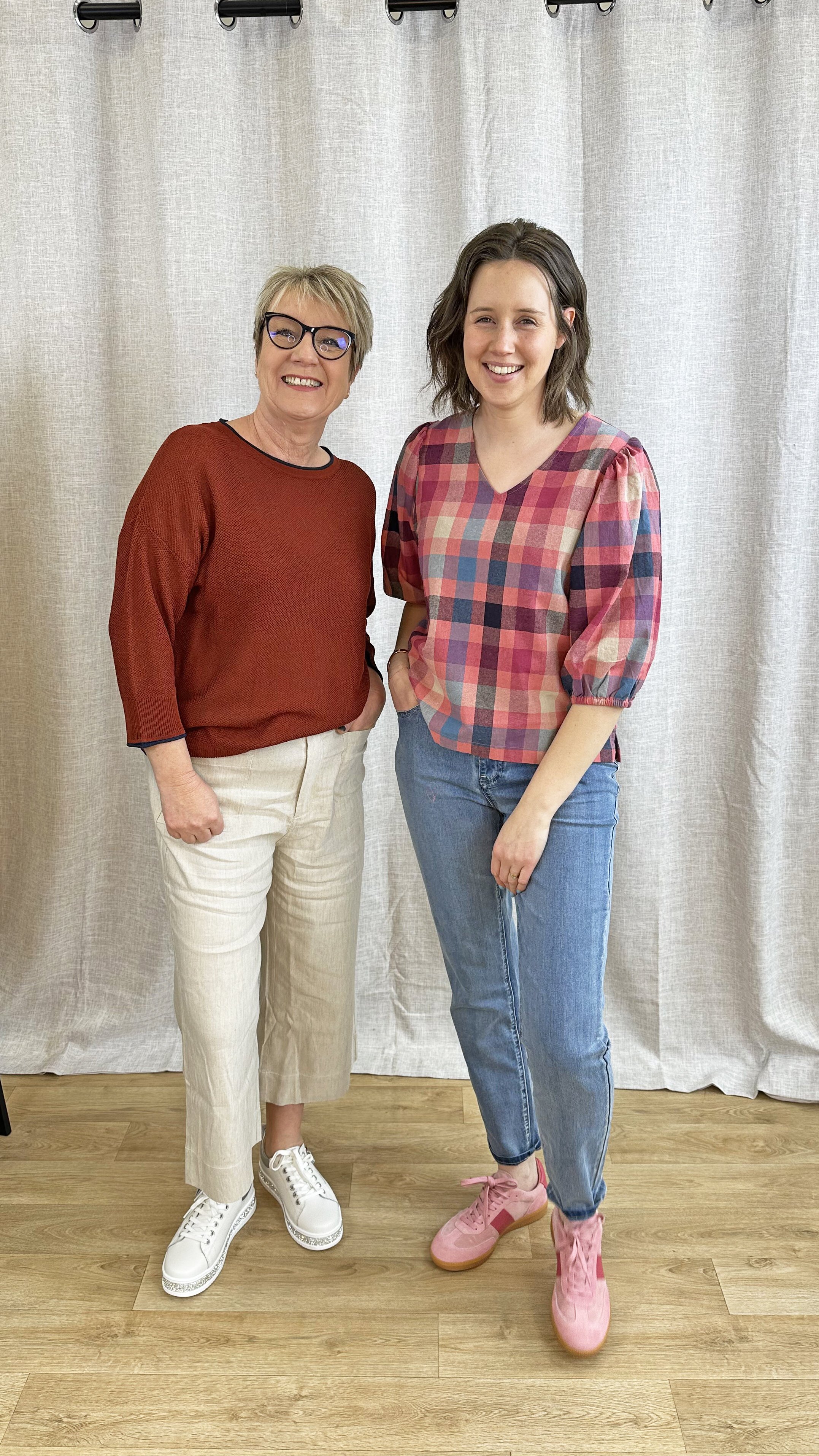 style items clothing on different bodies